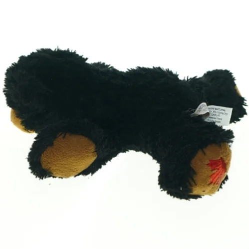 Sort tøjdyr bjørn fra Stuffedanimalhouse (str. 20 x 17 cm)