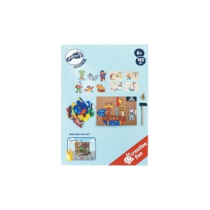 Kreativt byggesæt (str. 26 x 19 x 5 cm)