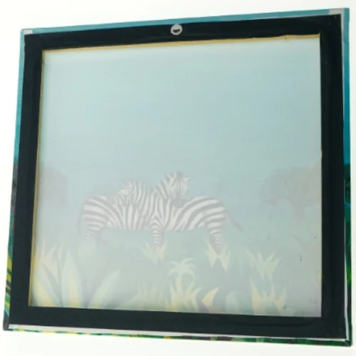 maleri af to zebraer (str. 40 x 40)