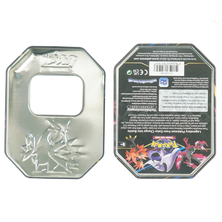 Pokémon metal kasse fra Pokemon (str. 15 x 7,5 cm)