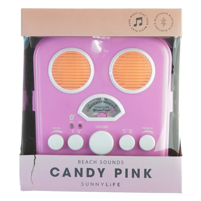 SUNNYLIFE Badehøjtaler fra Sunnylife (str. Kasse 23 x 20 x 11 cm)