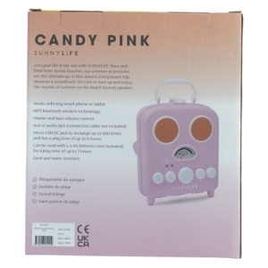 SUNNYLIFE Badehøjtaler fra Sunnylife (str. Kasse 23 x 20 x 11 cm)