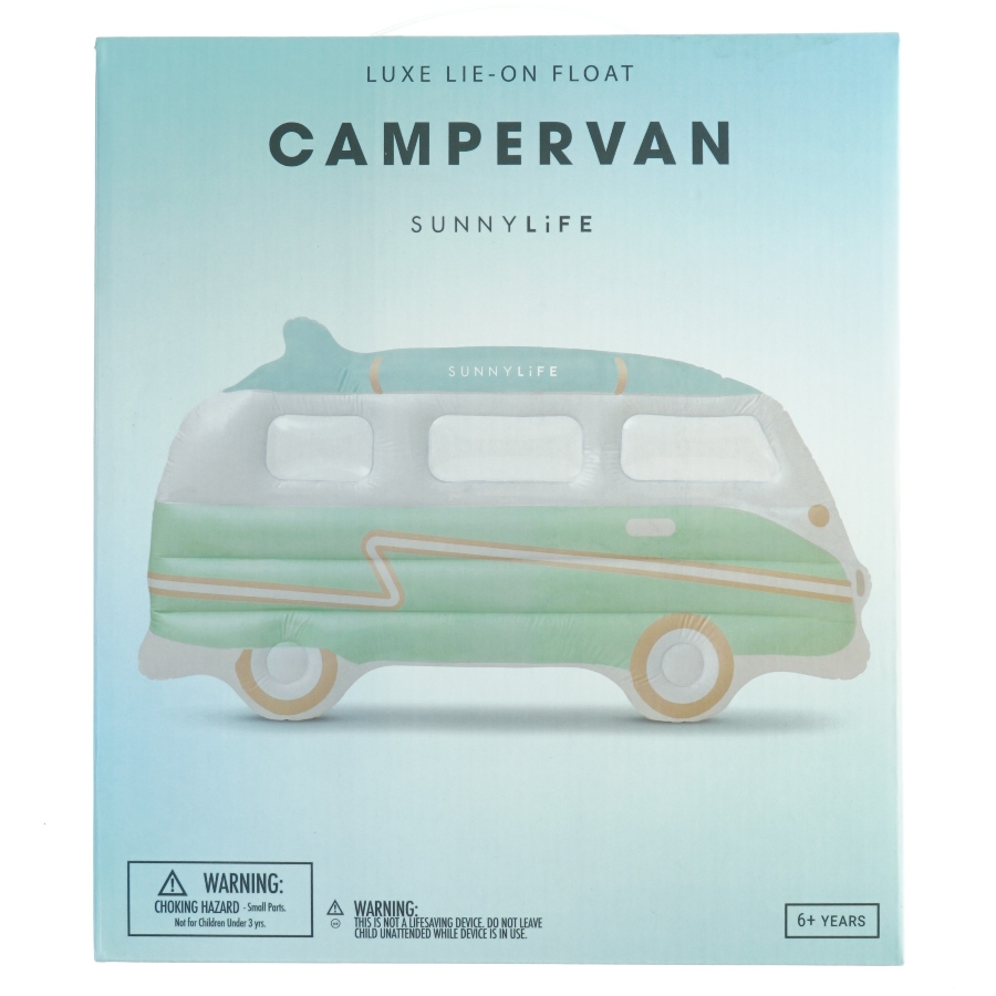 Sunnylife Campervan oppustelig luksus badering fra Sunnylife (str. 29 x 26 x 10 cm)