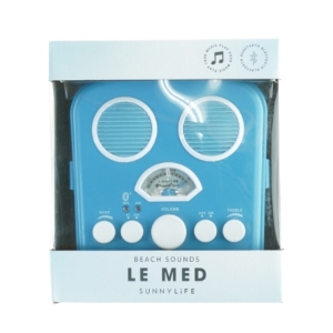 Sunnylife Beach Sounds Højtaler fra Sunnylife (str. Kasse 23 x, 20 x 10 cm)