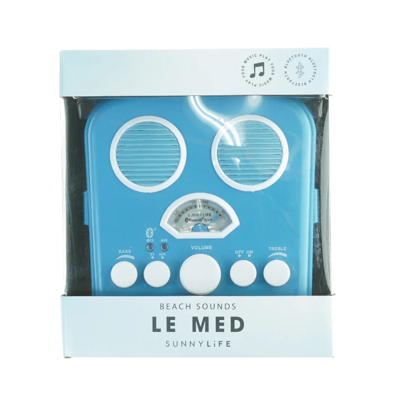 Sunnylife Beach Sounds Højtaler fra Sunnylife (str. Kasse 23 x, 20 x 10 cm)