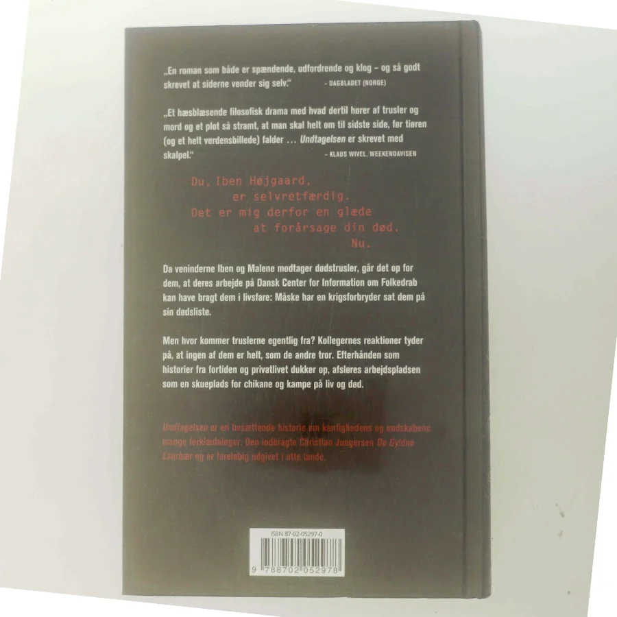 Undtagelsen af Christian Jungersen (Bog)