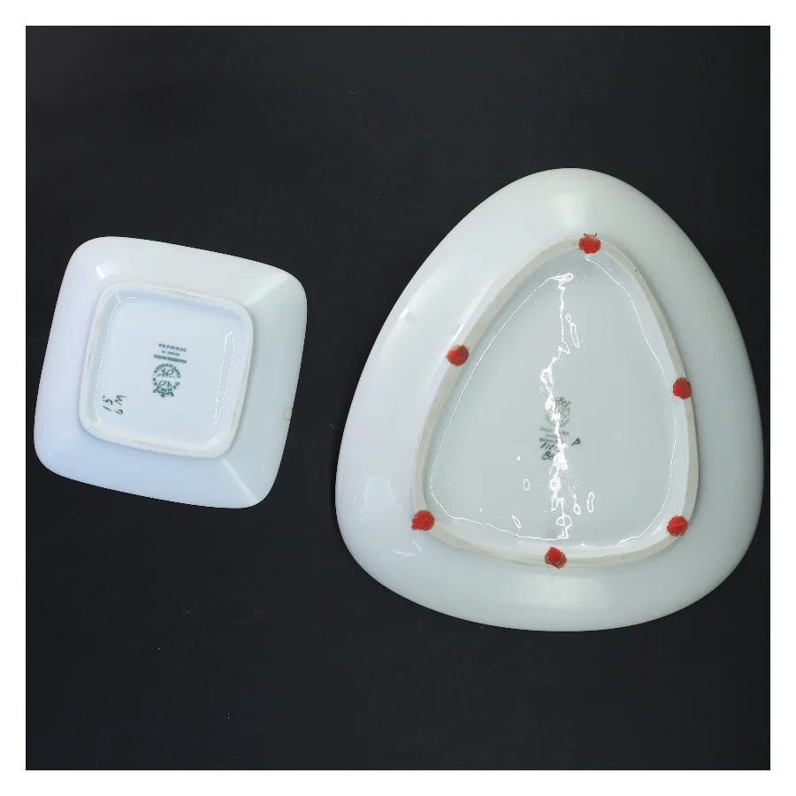 2 stk Royal Copenhagen porcelænsfade 