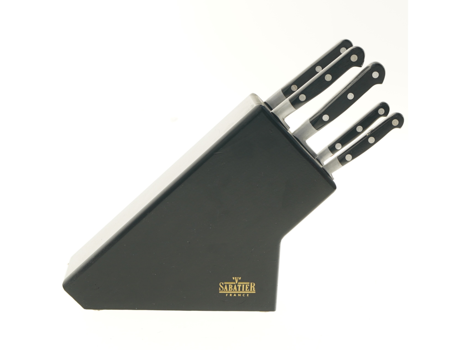 Kniv blok MED knive