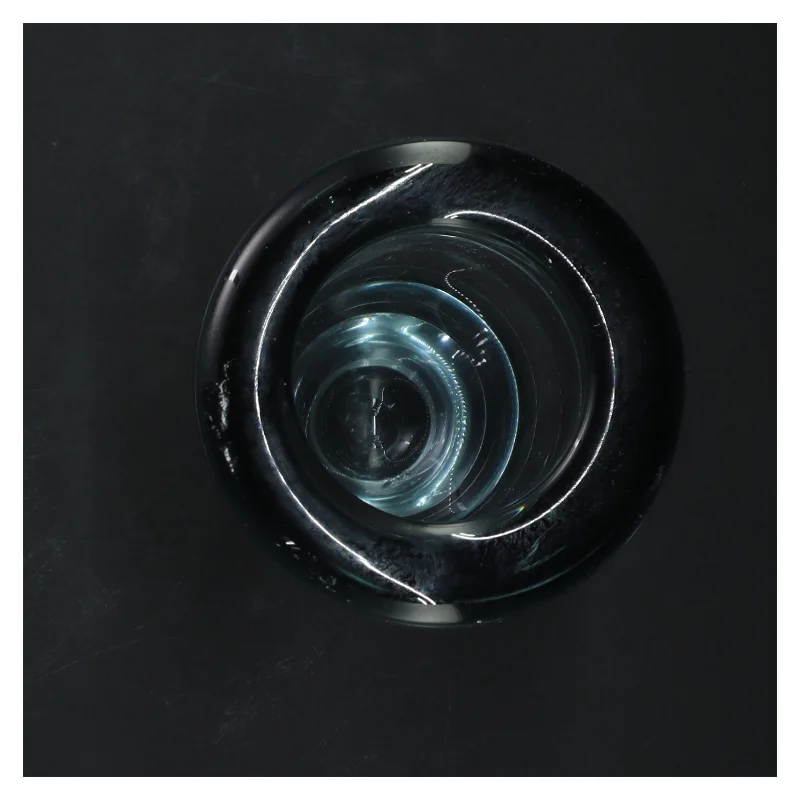 Holmegaard Glas vase (str. 18,5 cm)