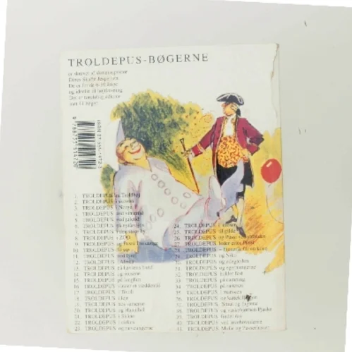 Toldepus i tivoli af Dines Jespersen (Bog)