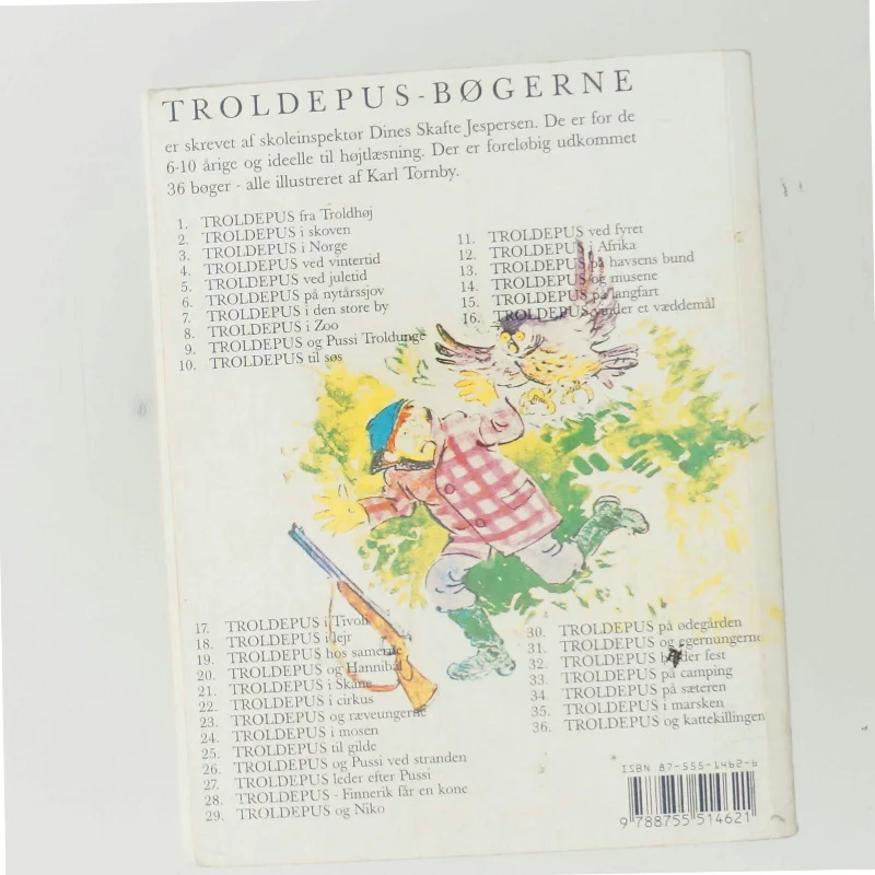 Troldepus og Pussi Troldunge af Dines Skafte Jespersen (Bog)
