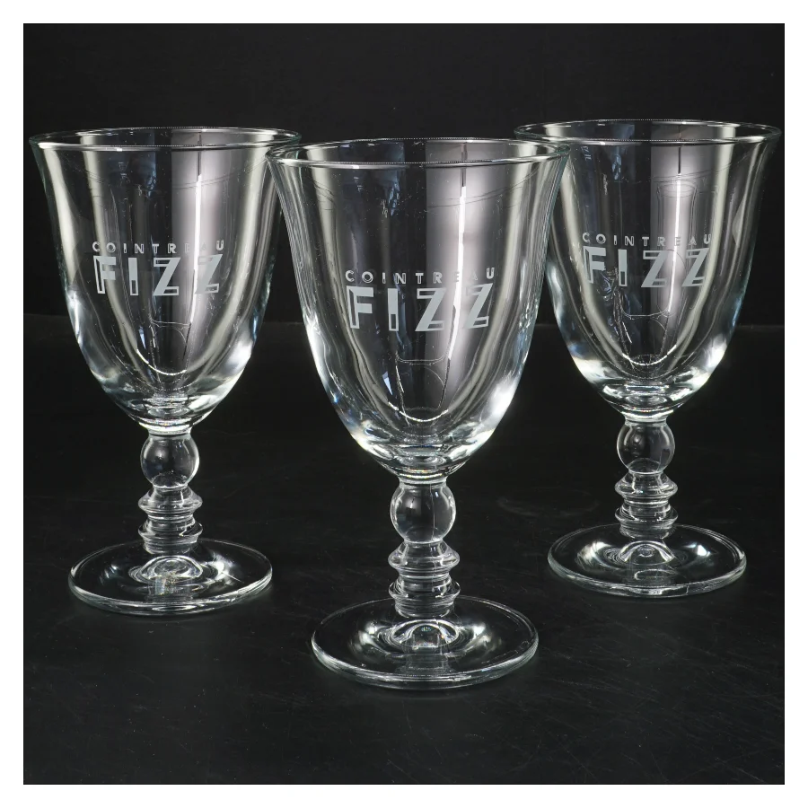 Cointreau Fizz glas, sæt af 3 (str. 15,5x9 cm)
