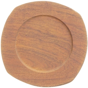 Teaktræ tallerkener fra Teak (str. Ø 27 cm)