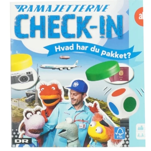 Check-in spil (str. 20 x 20 x 5cm)