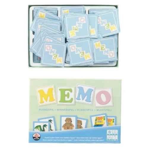 Memo spil (str. 25 x 17 x 5cm)
