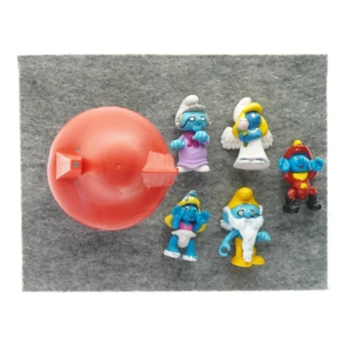 Smølfelegetøj (str. 12 x 8cm)