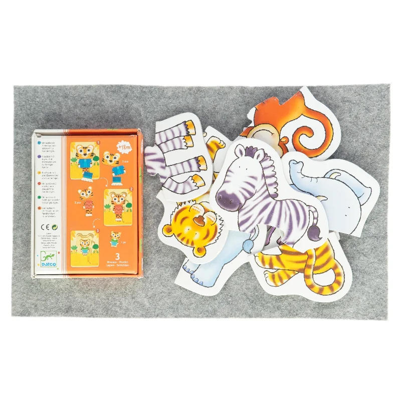 Puslespil til de helt små - 2 stk.