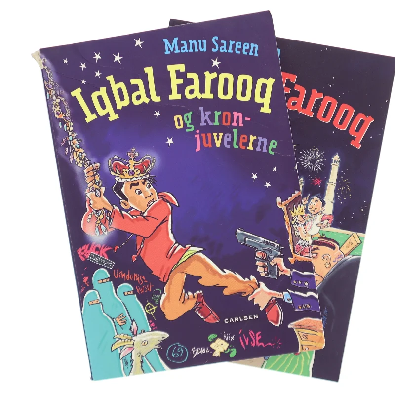 Iqbal Farooq i Indien + og kronjuvelerne af Manu Sareen (Bog)