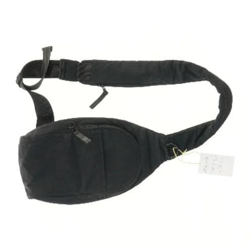Sort crossover-/bæltetaske (str. 55 cm)