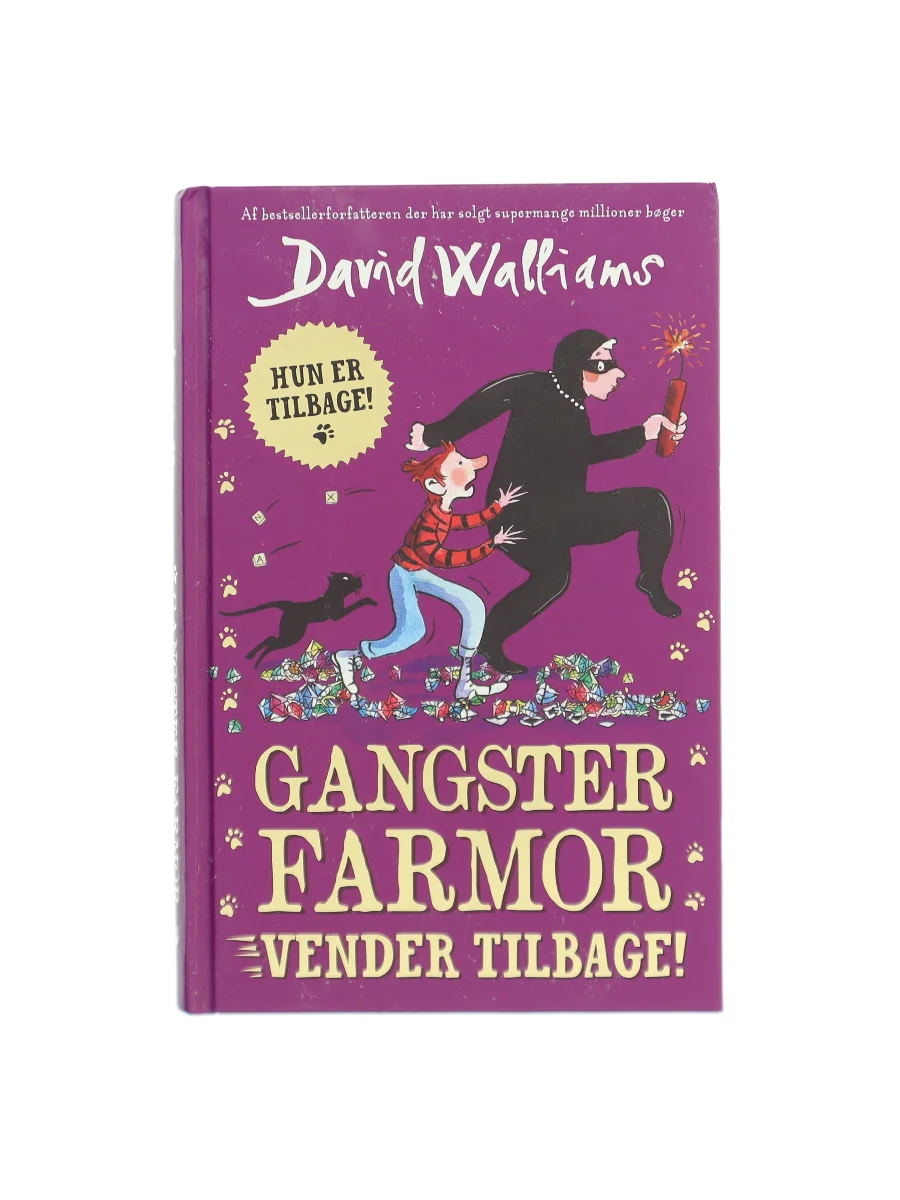 Forsiden af Gangster farmor vender tilbage! af David Walliams