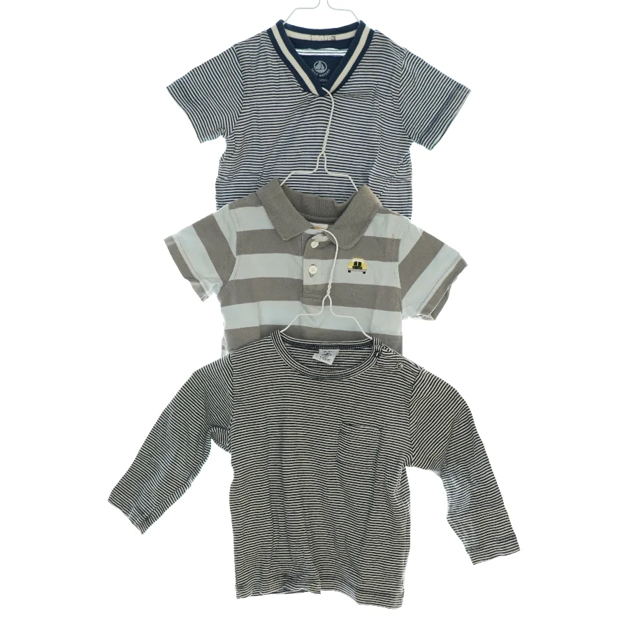 T-Shirts (3 stk) (str. 12 mdr), Petit Bateau og Carter’s