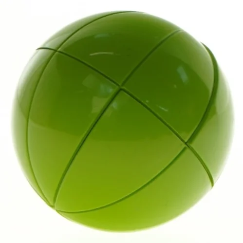 Grøn puslespilsbold (str. Diameter 8 cm)