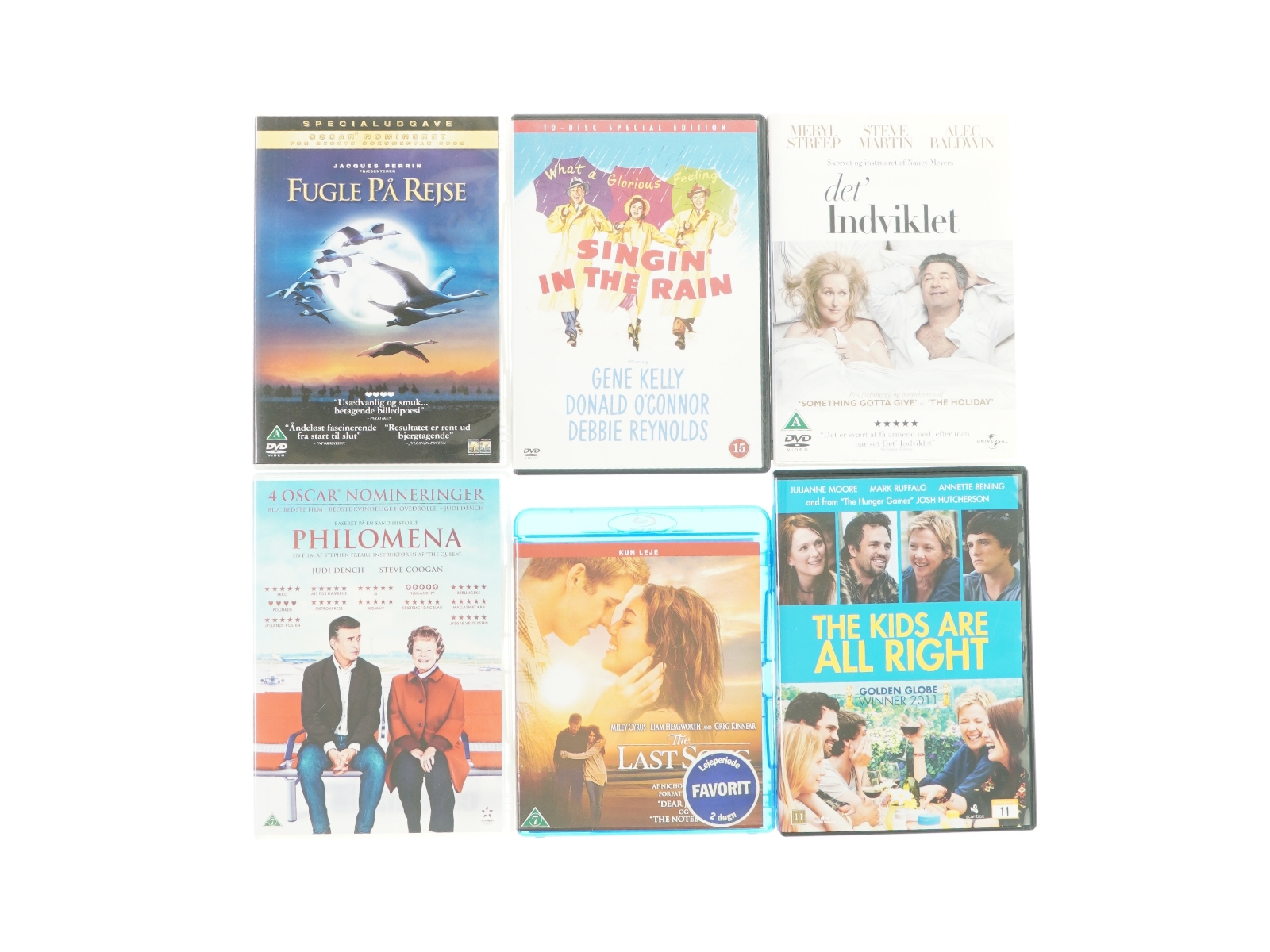 Forskellige dvd'er 6 styk fra Dvd