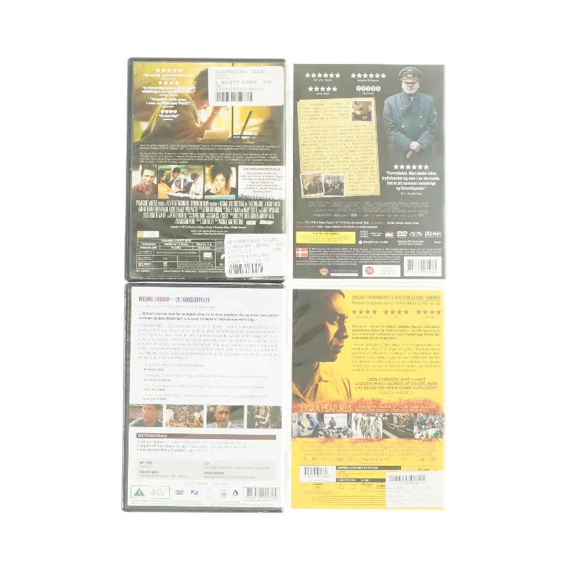 Dvd'er 4 styk fra Dvd