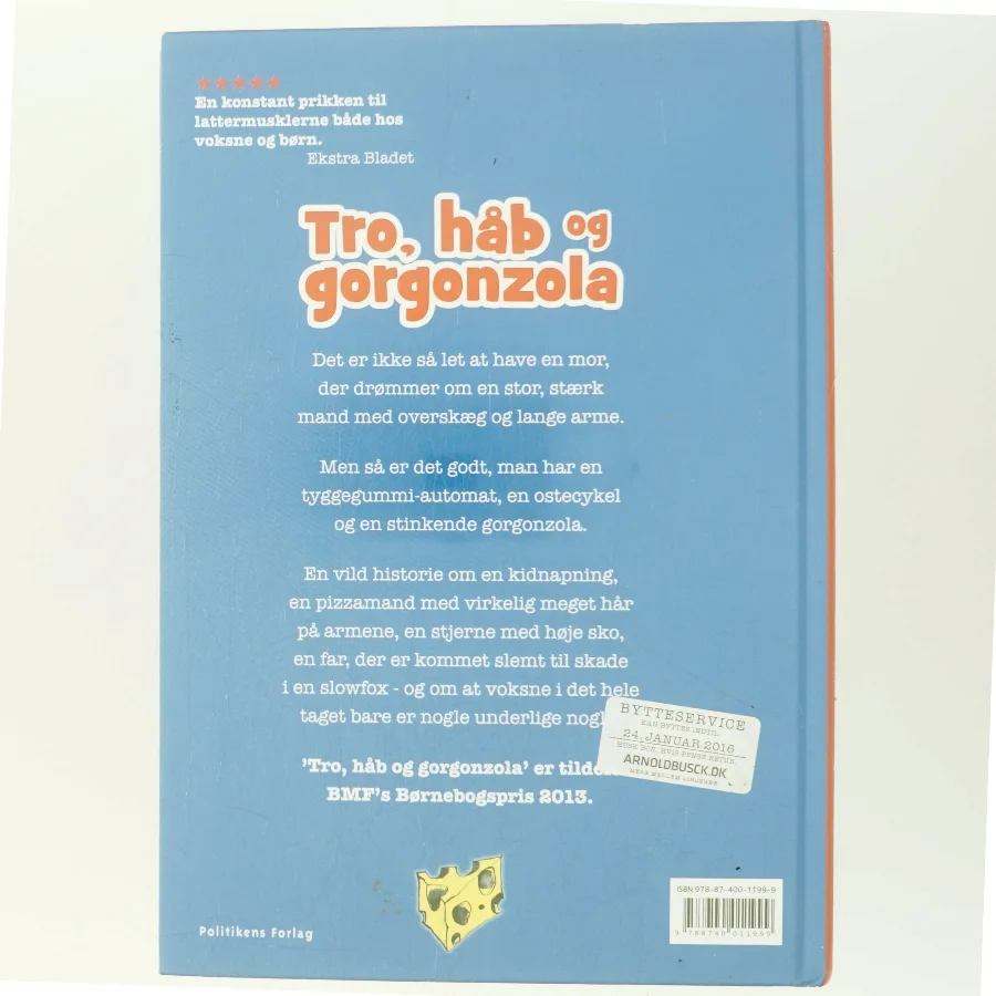 Tro, håb og gorgonzola af Lars Daneskov (Bog)