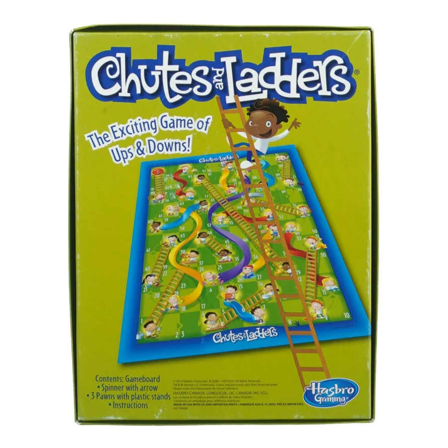 Chutes and ladders fra Hasbro (str. 27 x 20 cm)
