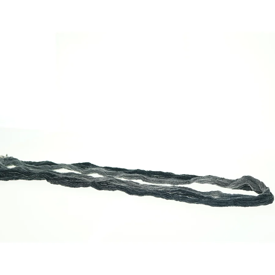 Krøllet tørklæde fra XDYE (str. 175 x. 48 cm)