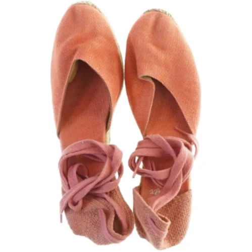 Espadrilles med kilehæl (str. 41)