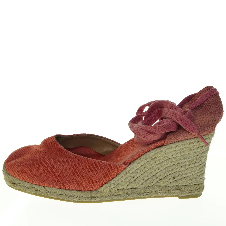 Espadrilles med kilehæl (str. 41)