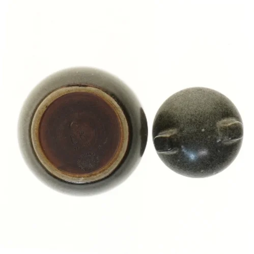 Saxbo Keramik krukke med låg (str. 15,5 cm)