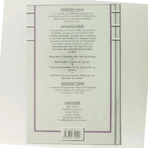 Smykkesten i farver af Aage Jensen (Bog)