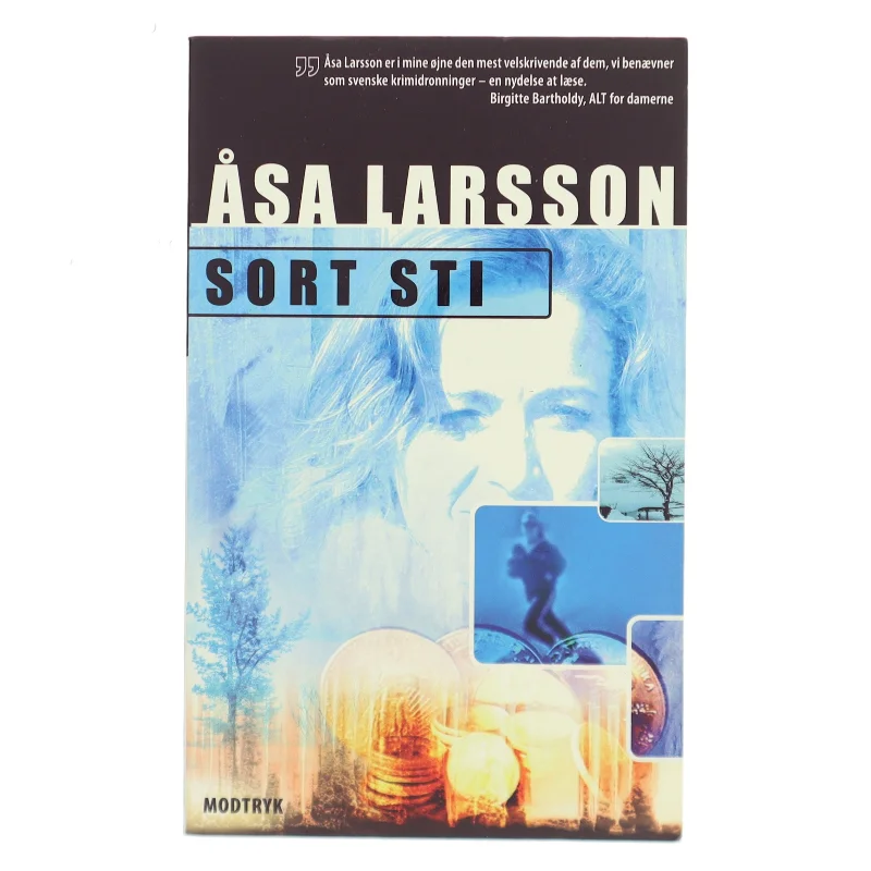 Sort sti af Åsa Larsson (Bog)