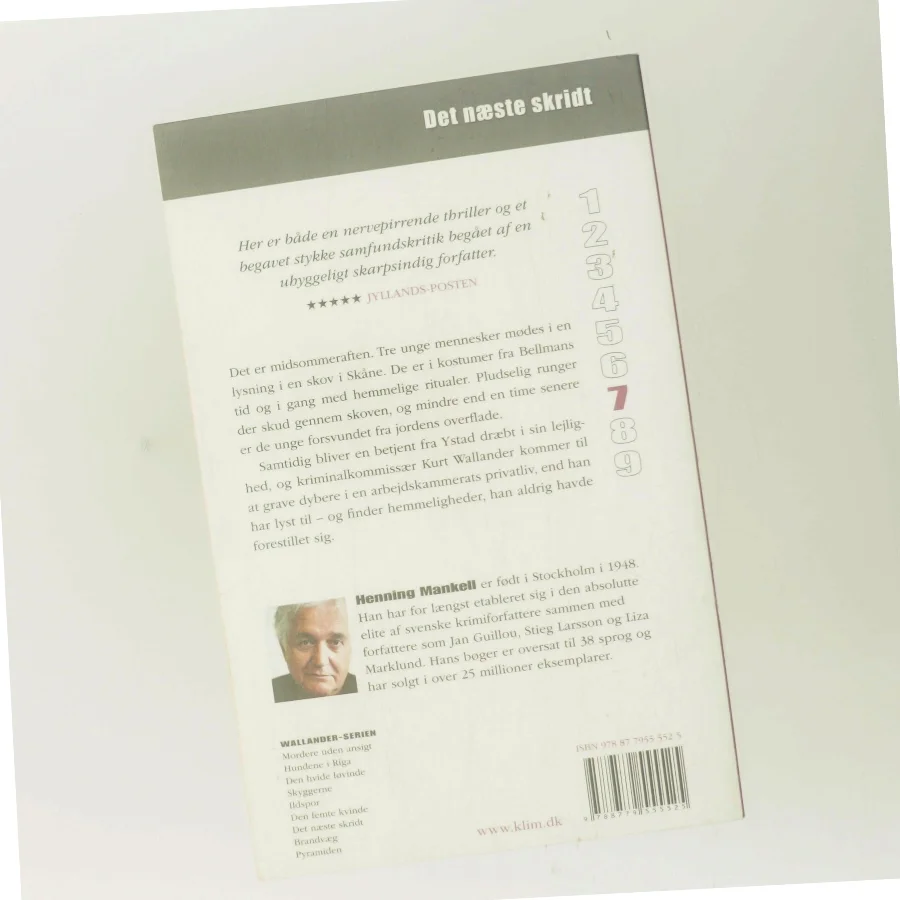 Det næste skridt af Henning Mankell (Bog)
