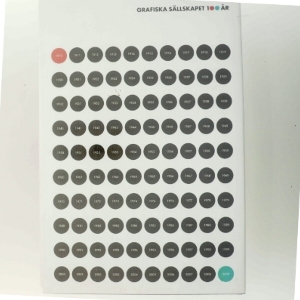 100 år av svensk grafik af Karl Haskel (Bog)