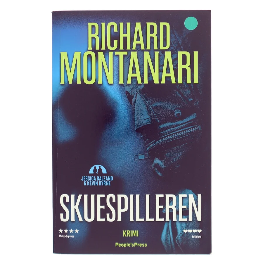 Skuespilleren : krimi af Richard Montanari (Bog)