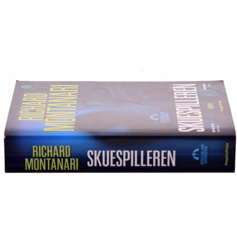 Skuespilleren : krimi af Richard Montanari (Bog)