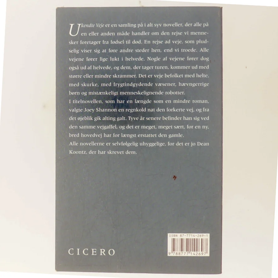 Ukendte veje af Dean R. Koontz (Bog)