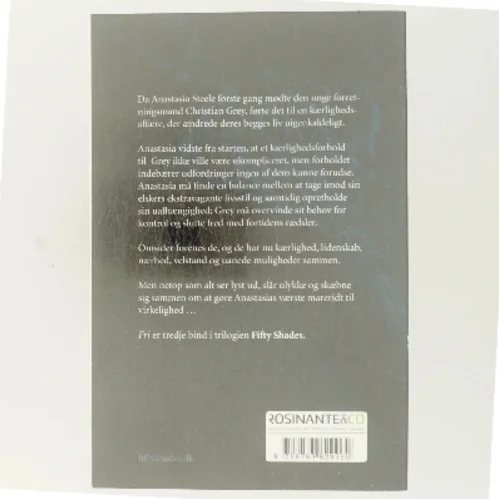 Fifty shades. Bind 3, Fri af E. L. James (Bog)