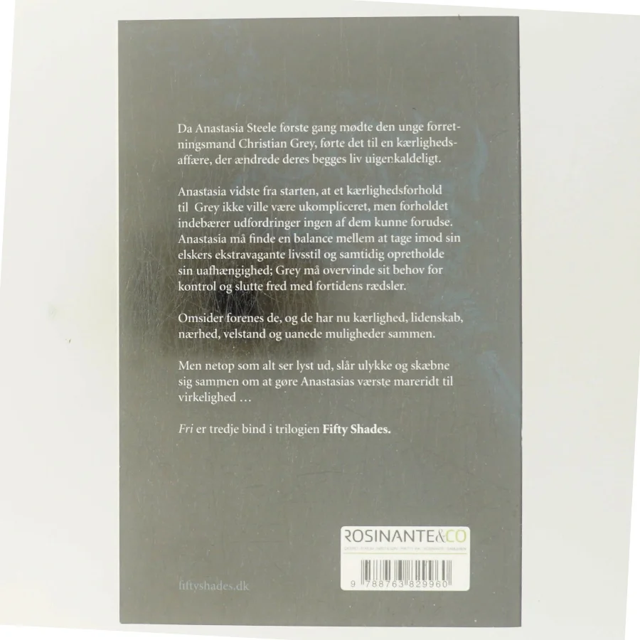 Fifty shades. Bind 3, Fri af E. L. James (Bog)