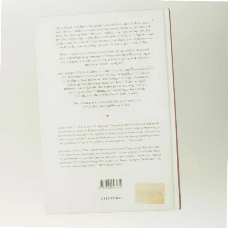 Thyra Frank af Jette Meier Carlsen (Bog)
