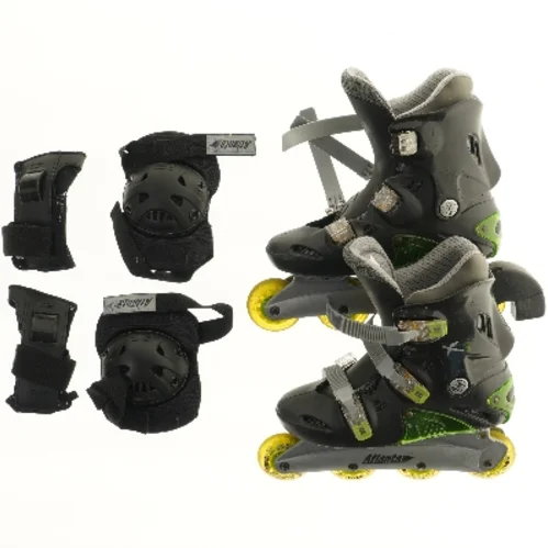 Inlinerskøjter med beskyttelsesudstyr fra Atlanta (str. 40 )