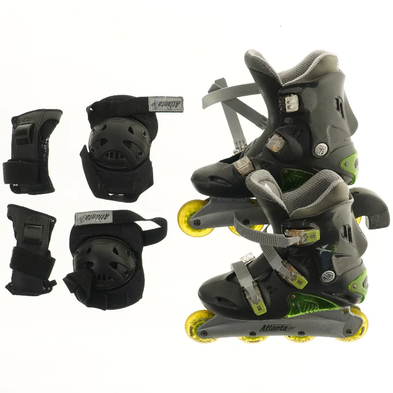 Inlinerskøjter med beskyttelsesudstyr fra Atlanta (str. 40 )