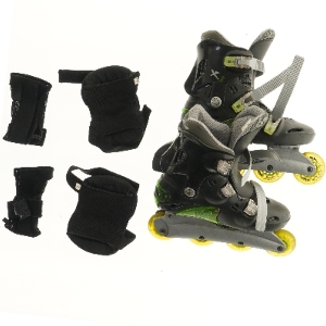 Inlinerskøjter med beskyttelsesudstyr fra Atlanta (str. 40 )