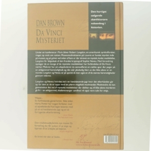 Da Vinci Mysteriet af Dan Brown (Bog)