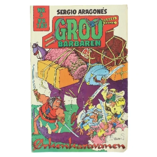 Gróo Barbaren af Sergio Aragonés (Bog)