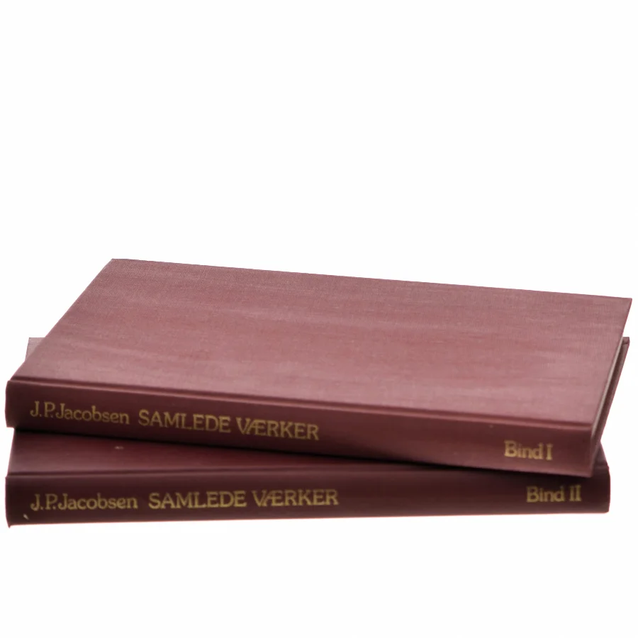 J.P. Jacobsen Samlede Værker Bind I og II